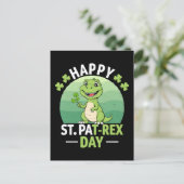 Happy st patrex day st patricks day quote vector  feestdagenkaart (Staand voorkant)
