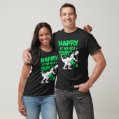 Happy St PaTRex Dinosaur Saint Patrick's Day Boys  T-shirt (Unisex)