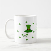 Happy St Patri Minimalist Cute Coffee Mok (Links)