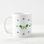 Happy St Patri Minimalist Cute Coffee Mok (Links)