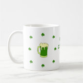 Happy St Patri Minimalist Cute Coffee Mok (Links)