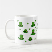 Happy St Patri Minimalist Cute Coffee Mok (Links)