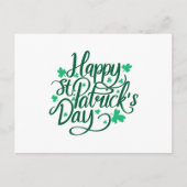 Happy St Patrick Day Briefkaart (Voorkant)