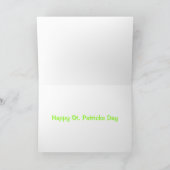 Happy St. Patrick Day card Kaart (Binnen)