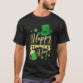 Happy St Patrick Day Drink T-shirt (Voorkant)