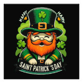 Happy St Patrick Day Foto Afdruk (Voorkant)