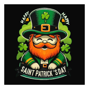 Happy St Patrick Day Foto Afdruk