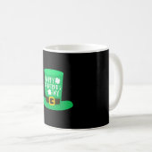 Happy St Patrick Day Koffiemok (Voorkant rechts)