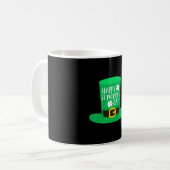 Happy St Patrick Day Koffiemok (Voorkant links)
