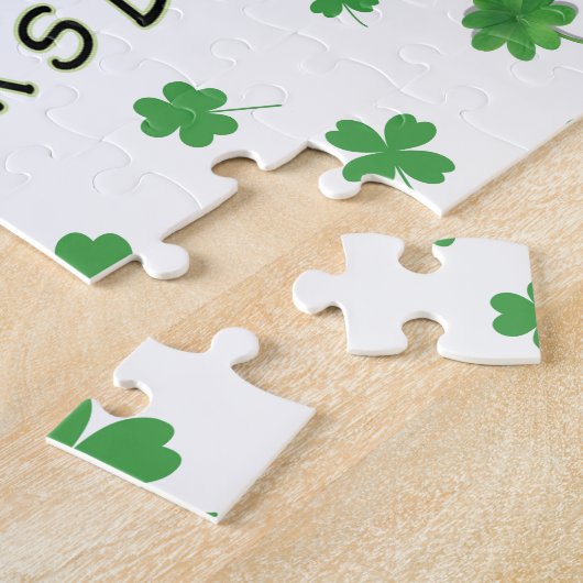 Happy St Patrick Day Legpuzzel (Zijkant)