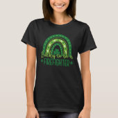 Happy St Patrick Day   Lucky to be a Firefighter T-shirt (Voorkant)