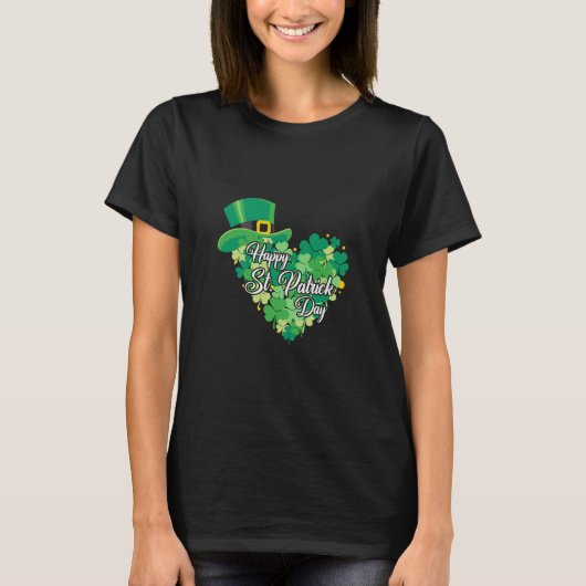 Happy St Patrick Day T-shirt (Voorkant)