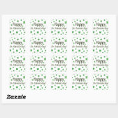 Happy St Patrick Day Vierkante Sticker (Vel)