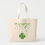 Happy St. Patrick’s Day – Classic Irish Celebratio Grote Tote Bag (Voorkant)