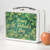 Happy St. Patrick’s Day Clover Design (In situ)