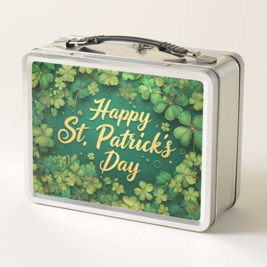 Happy St. Patrick’s Day Clover Design (Achterkant)