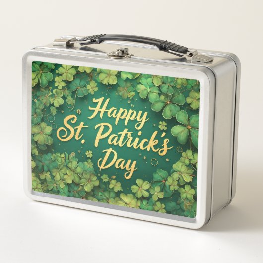 Happy St. Patrick’s Day Clover Design (Voorkant)