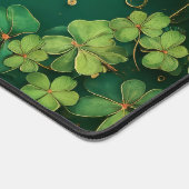 Happy St. Patrick’s Day Clover Design Bureaumat (Hoek)