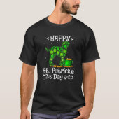 Happy St Patrick S Day Dalmatian Dogs Shamrock Cos T-shirt (Voorkant)