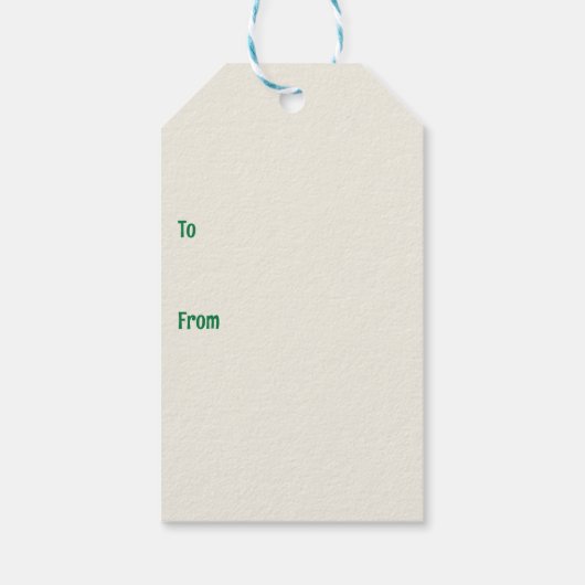 Happy St. Patrick’s Day Elegant Shamrock Cadeaulabel (Achterkant)