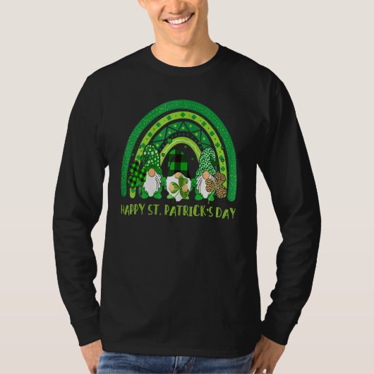 Happy St Patrick S Day Funny Saint Patrick Irish G T-shirt (Voorkant)