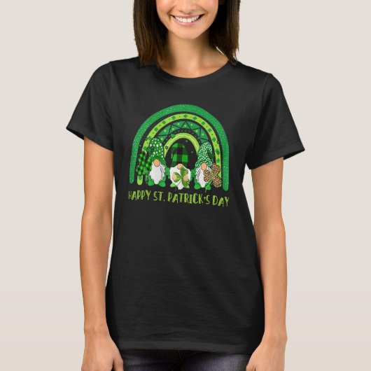 Happy St Patrick S Day Funny Saint Patrick Irish G T-shirt (Voorkant)