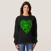 Happy St Patrick S Day Funny Saint Patrick Irish G Trui (Voorkant volledig)