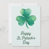 Happy St Patrick’s Day Irish Greeting Card Feestdagenkaart (Voorkant)