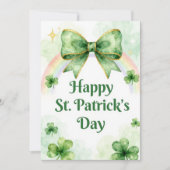 Happy St Patrick’s Day Irish Greeting Card Feestdagenkaart (Voorkant)