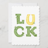 Happy St Patrick’s Day Irish Greeting Card Feestdagenkaart (Voorkant)