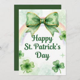 Happy St Patrick’s Day Irish Greeting Card Feestdagenkaart