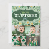 Happy St Patrick’s Day Irish Greeting Card Feestdagenkaart (Voorkant)