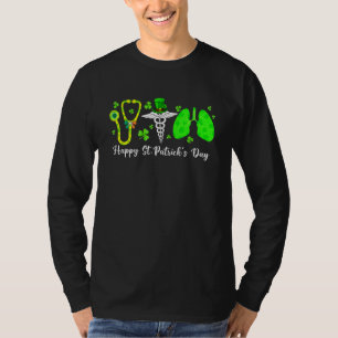 Happy St Patrick S Day Lungs T-shirt