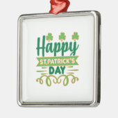 Happy ST Patrick S Day Metalen Ornament (Links)