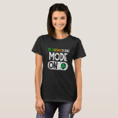Happy St Patrick S Day Mode op Funny Irish Shamroc T-shirt (Voorkant volledig)