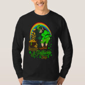 Happy St Patrick S Day Shamrock Graphic Mannen Wom T-shirt (Voorkant)