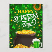 Happy St Patricks Briefkaart (Voorkant)