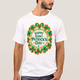 Happy St-Patrick's Clover Reef T-shirt