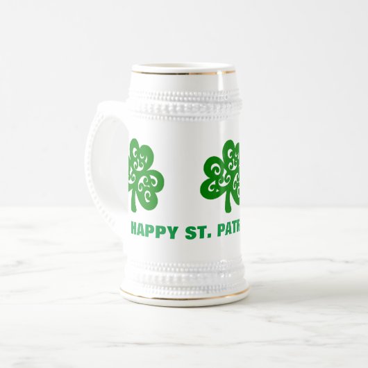 HAPPY ST. PATRICK'S DAG BIERPUL (Voorkant links)