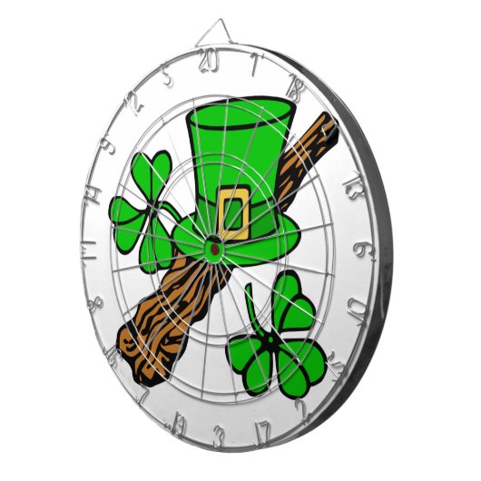 HAPPY ST.PATRICK'S DAG DARTBORD (Voorkant Rechts)