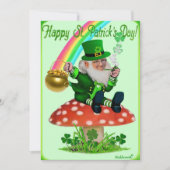 HAPPY ST. PATRICK'S DAG FEESTDAGENKAART (Voorkant)