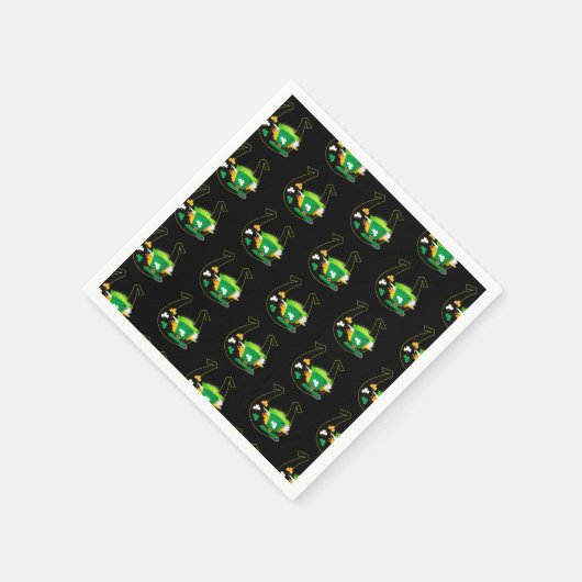 Happy St. Patrick's dag luiers Servetten (Hoek)