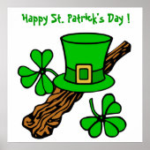 HAPPY ST.PATRICK'S DAG POSTER (Voorkant)