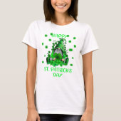 Happy St. Patricks Dag Schattige Gnome T-shirt (Voorkant)
