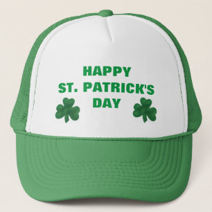 HAPPY ST. PATRICK'S DAG TRUCKER PET
