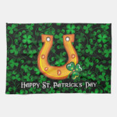 Happy St. Patrick's Day 1 Kitchen Towel Theedoek (Horizontaal)