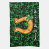 Happy St. Patrick's Day 1 Kitchen Towel Theedoek (Verticaal)