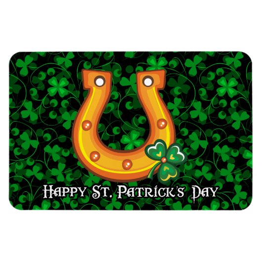 Happy St. Patrick's Day 1 Premium Magnet Magneet (Horizontaal)