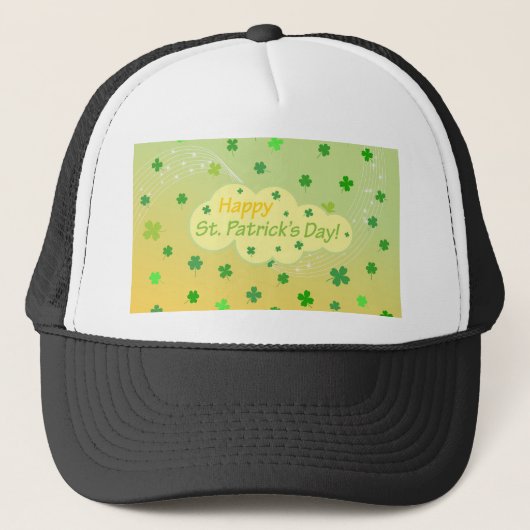 Happy St Patricks Day 1 Trucker Pet (Voorkant)