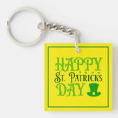 Happy St. Patrick's Day-88489 Sleutelhanger (Voorkant)